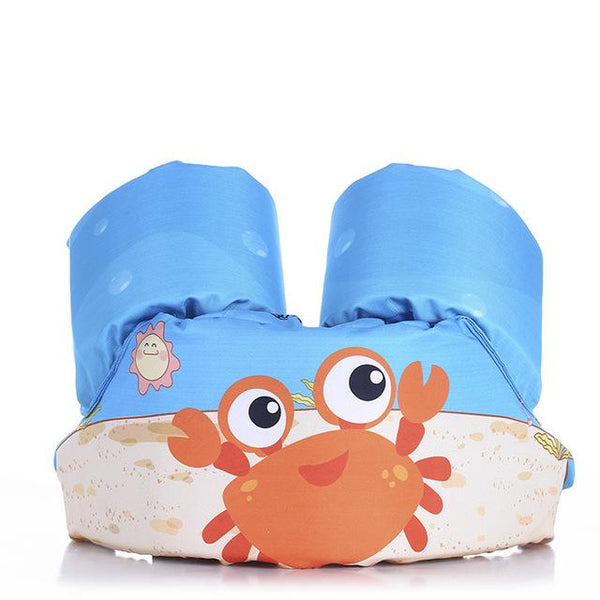 Lyonava Cartoon Puddle Jumpers - Peach and Pumpkins