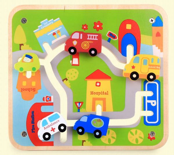 Block Traffic Game - Peach and Pumpkins