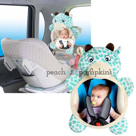 CuteBaby Rear Facing Mirror - Peach and Pumpkins