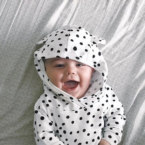 Little Dalmatian - Peach and Pumpkins