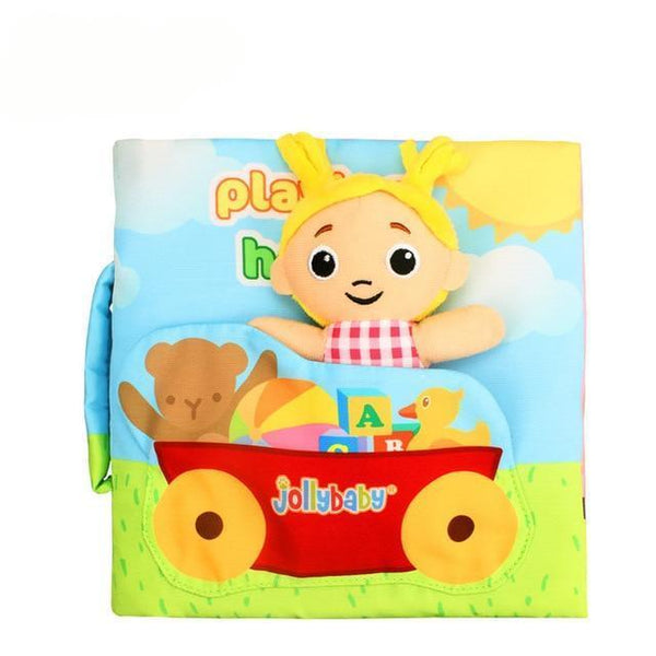 Cloth Story Book - Peach and Pumpkins