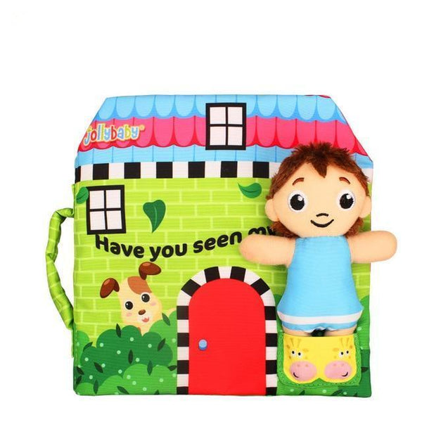 Cloth Story Book - Peach and Pumpkins