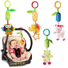 Stroller Rattle Hanging Toy - Peach and Pumpkins