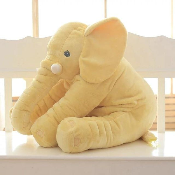 Big Elephant Plush Toy - Peach and Pumpkins