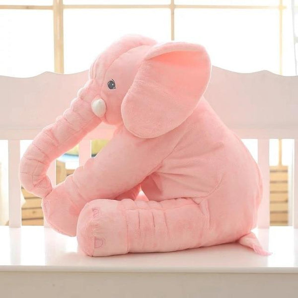 Big Elephant Plush Toy - Peach and Pumpkins