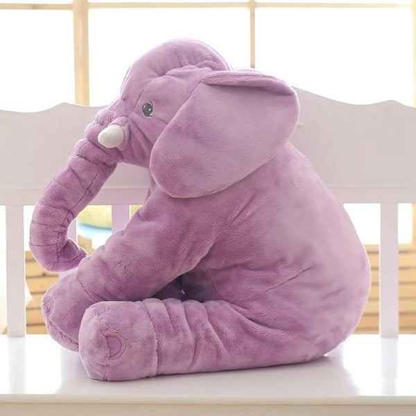Big Elephant Plush Toy - Peach and Pumpkins