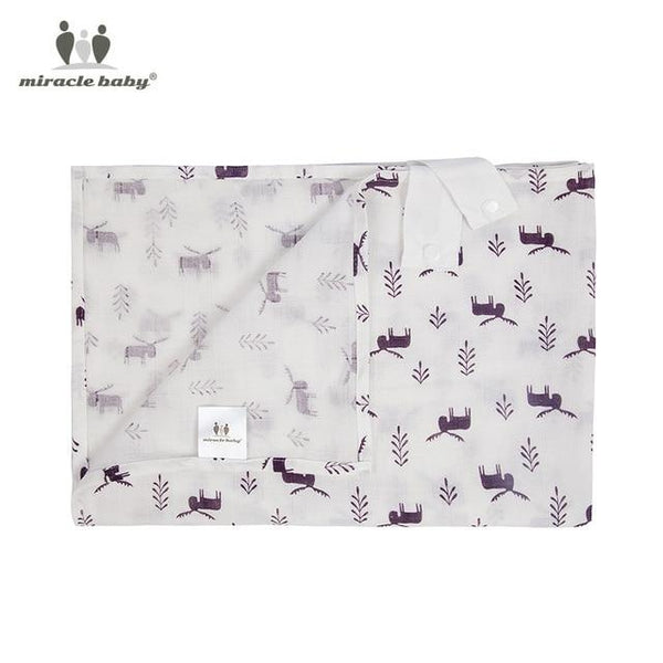 Breathable Sun Shade Blanket Cover - Peach and Pumpkins