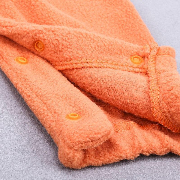 Pumpkin Romper - Peach and Pumpkins