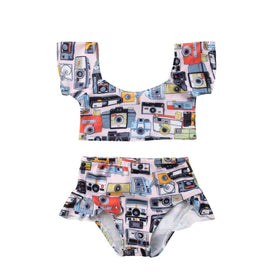 Camera Girl Swimwear - Peach and Pumpkins