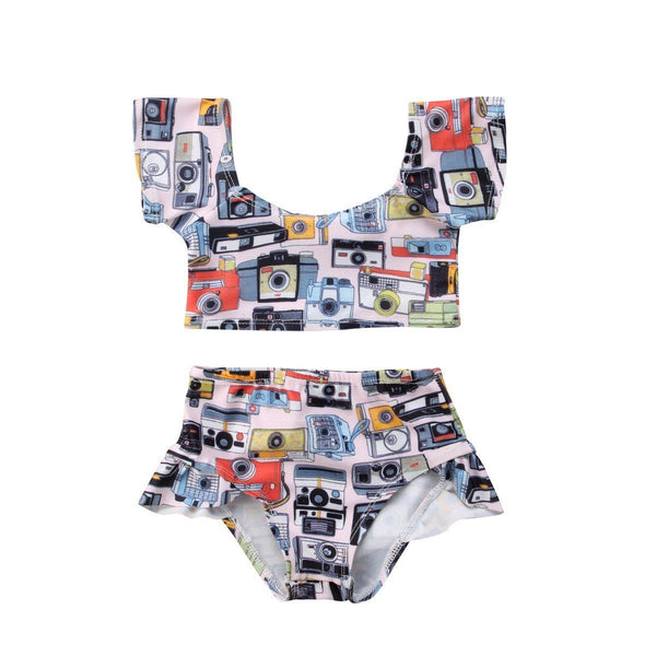 Camera Girl Swimwear - Peach and Pumpkins