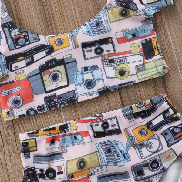 Camera Girl Swimwear - Peach and Pumpkins