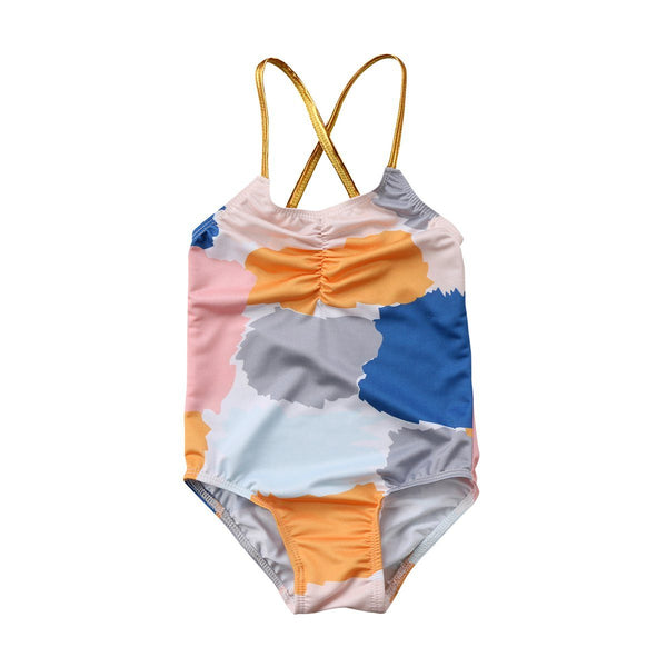 Abstract Paint - Peach and Pumpkins