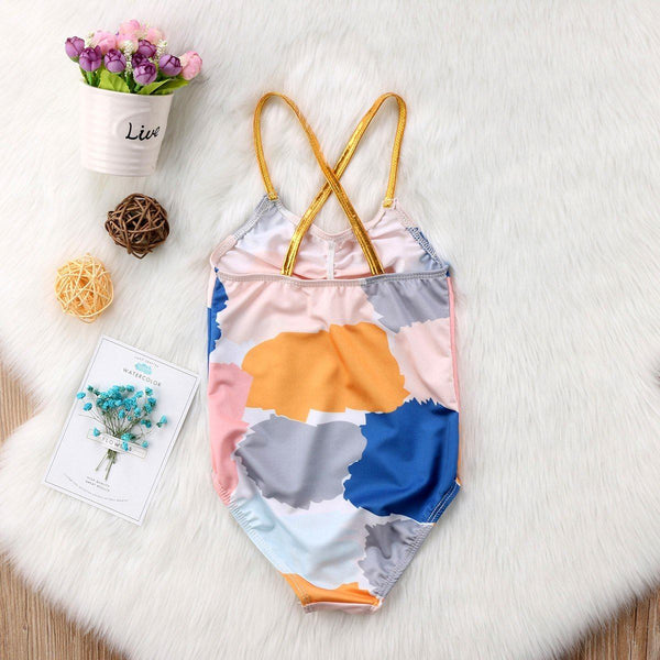 Abstract Paint - Peach and Pumpkins