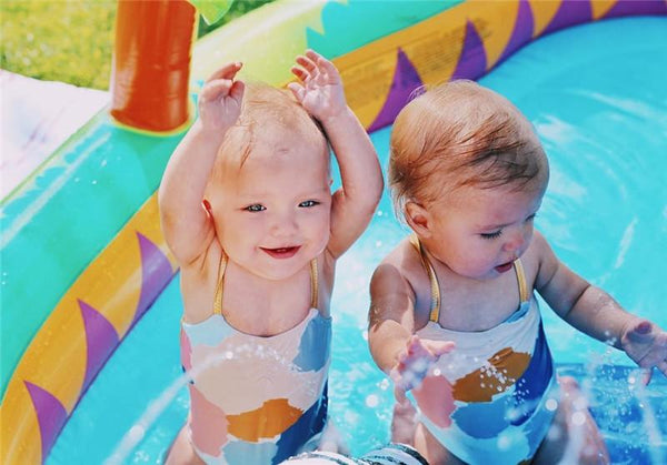 Abstract Paint - Peach and Pumpkins