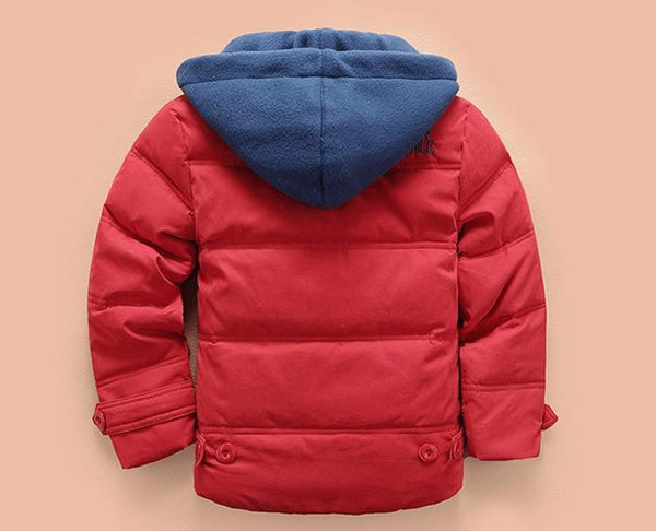 Explorer Warm Jacket - Peach and Pumpkins