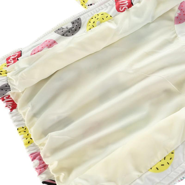 Donut Windbreaker - Peach and Pumpkins