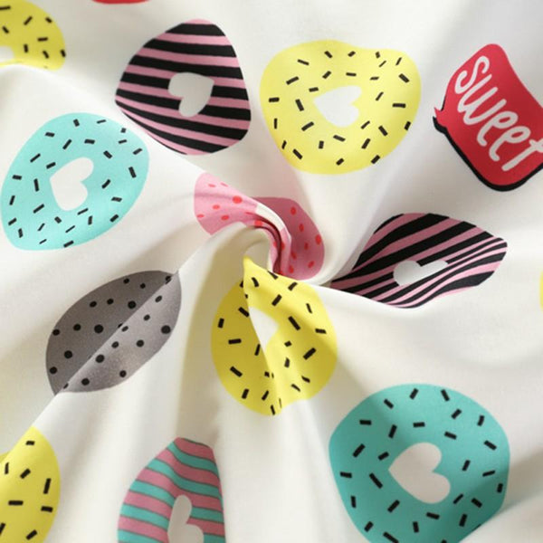 Donut Windbreaker - Peach and Pumpkins