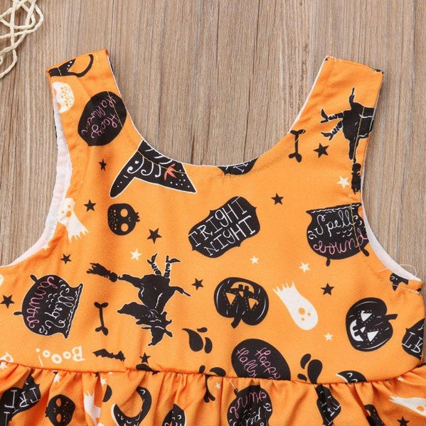 Pumpkin Peplum Top + Grid Shorts - Peach and Pumpkins