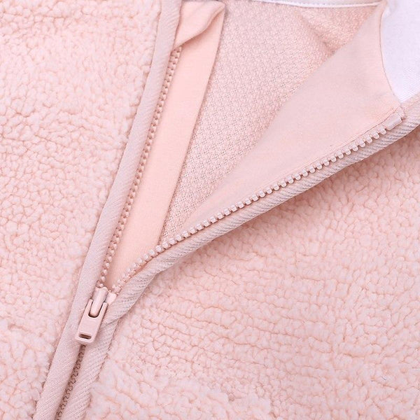 Lamb Cashmere Jacket - Peach and Pumpkins