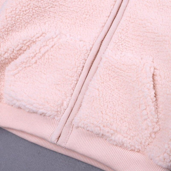 Lamb Cashmere Jacket - Peach and Pumpkins