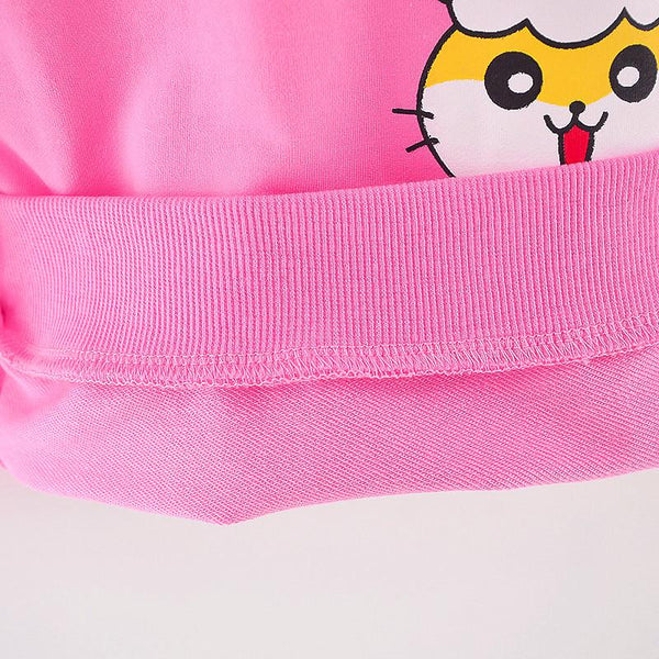 Little Hamsters Pullover - Peach and Pumpkins