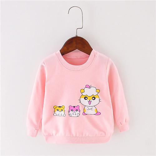 Little Hamsters Pullover - Peach and Pumpkins