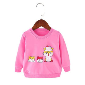 Little Hamsters Pullover - Peach and Pumpkins
