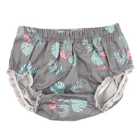 Tropical Flamingo Shorts - Peach and Pumpkins