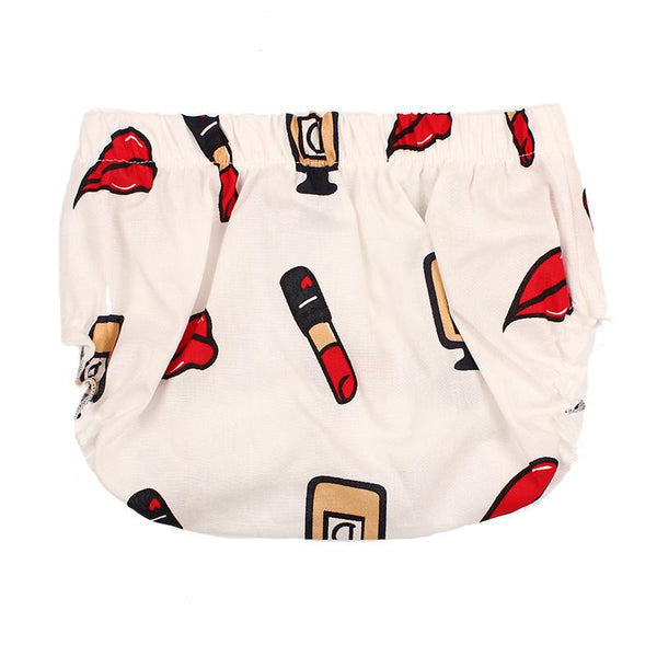 Makeup Shorts - Peach and Pumpkins